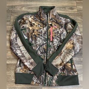 Under Armour Realtree Camo Storm Fleece Jacket Small Petite PP